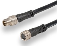 Metalwork M8-M M8-F 4P CONNECTOR 3M  Artikel:  0240005006
