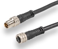 Metalwork CONNECTOR M8-M8 3-PIN DIG. I/O 3M  Artikel:  0240009009