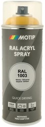 Motip Acryl Industrial HG RAL 1003 Signaal Geel 400ml