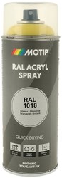 Motip Acryl Industrial HG RAL 1018 Zink Geel 400ml