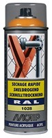 Motip Acryl Industrial HG RAL 1028 Meloen Geel 400ml
