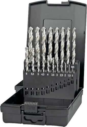 International Tools ECO PRO HSS Set Spiraalboren DIN 338 11.420: 1-10x0,5 mm