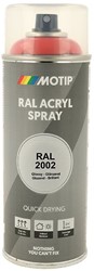 Motip Acryl Industrial HG RAL 2002 Bloed Oranje 400ml