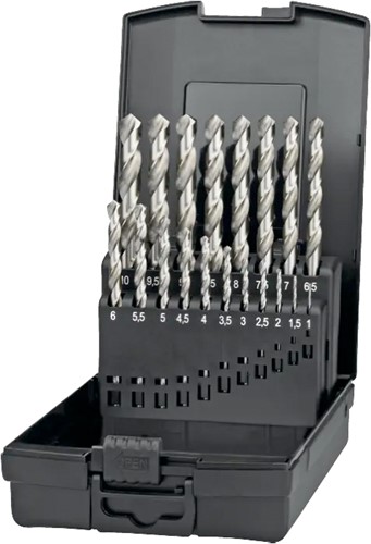 International Tools ECO PRO HSS Set Spiraalboren DIN 338 Kruisaanslijping 11.430