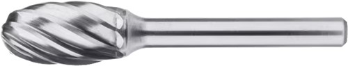 Phantom HM Stiftfrees model E, druppelvorm, schacht 6 mm 1-ALU 10x16x6x60mm