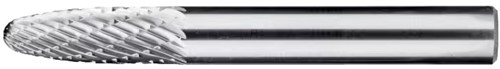 Phantom HM Stiftfrees model F, boomvorm met ronde kop, schacht 6 mm 1-ALU 6x18x6