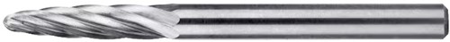 Phantom HM Stiftfrees model F, boomvorm met ronde kop, schacht 3 mm 1-ALU 3x12,7