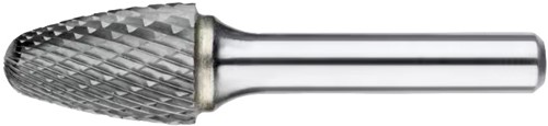 Phantom HM Stiftfrees model F, boomvorm met ronde kop, schacht 8 mm 6-UNI 12x25x