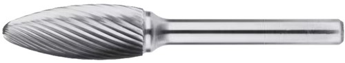 Phantom HM Stiftfrees model H, vlamvorm, schacht 6 mm 3-FINE 8x19x6x64mm