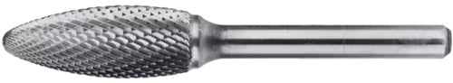 Phantom HM Stiftfrees model H, vlamvorm, schacht 6 mm 4-DIAMOND 8x19x6x64mm
