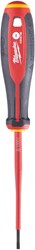 Milwaukee Schroevendraaier VDE Tri-lobe SL 0,5X3X100