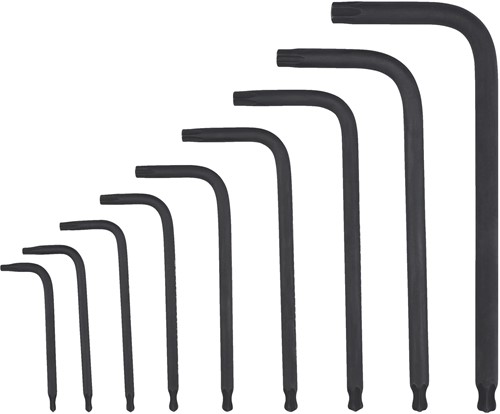 Milwaukee Compacte L vormige Torx sleutelset 9-delig-3