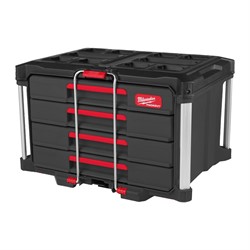 Milwaukee PACKOUT Gereedschapskoffer met vier lades