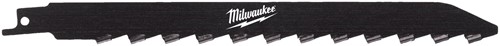 Milwaukee Reciprozaagblad Sawzall Carbide voor gasbeton 235mm 1,5-Tpi