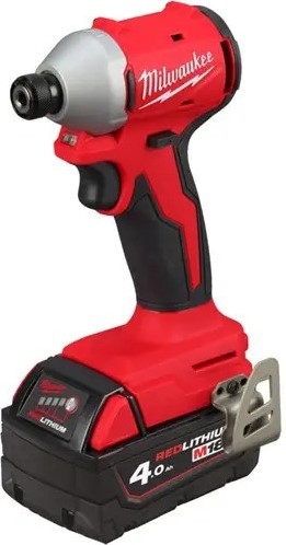 Milwaukee M18 COMPACTE KOOLBORSTELLOZE 1/4 HEX SLAGSCHROEVENDRAAIER M18 BLIDRC-402C-2