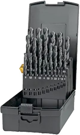 International Tools ECO HSS Set Spiraalboren DIN 338 11.416: 1-10x0,5 mm