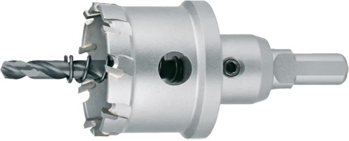Phantom HM-tip Gatfrees diepgat uitvoering 25 mm, materiaaldikte <12 mm 37 mm