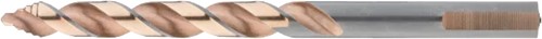 Phantom HSS-E Spiraalboor DIN 338 Step-point, met drievlaks schacht 3,5 mm