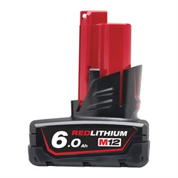 Milwaukee M12 6,0 Ah accu DC12V M12 B6
