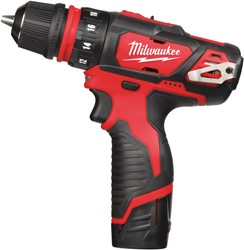Milwaukee M12 BDDXKIT-202C Boorschroefmachine (met Haakse boorkop)