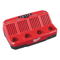 Milwaukee M12 acculader 3A 4-voudig DC12V M12 C4