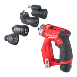 Milwaukee M12 FUEL subcompacte installatieboormachine DC12V M12 FDDXKIT-202X