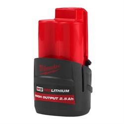 Milwaukee M12 High OutputT 2.5 Ah accu DC12V M12 HB2.5