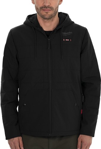 Milwaukee M12 Verwarmde Puffer jas Zwart - M12 HPJBL2-0 (XXL)