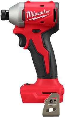 Milwaukee M18 KOOLBORSTELLOZE 1/4 HEX SLAGSCHROEVENDRAAIER (3 STANDEN) M18 BLIDR-0X