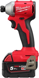 Milwaukee M18 KOOLBORSTELLOZE 1/4 HEX SLAGSCHROEVENDRAAIER (3 STANDEN) M18 BLIDR-502X