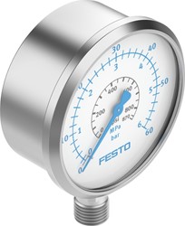 Festo PAGL-HP3-63-60-G14-RC manometer