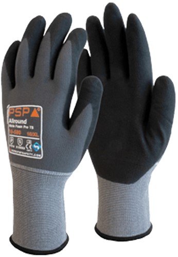 Handschoen X-Pro-Flex PFT zwart, 10/XL  PSP 10-580 Allround Pro.