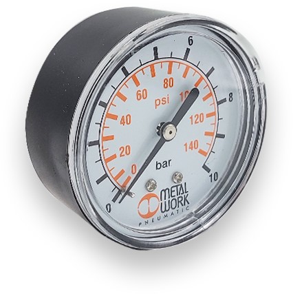 Metalwork MANOMETER D63 0-10 BAR 1/4'' A.A. ABS  Artikel:  Z409900110